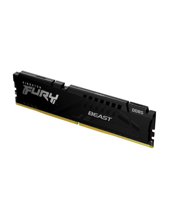 Barrette mémoire 16GO DIMM DDR5 KINGSTON FURY BEAT PC5-38400 (4800MHZ)-Kingston