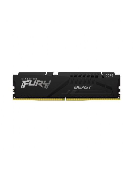 Barrette mémoire Kingston FURY Beast DDR5 16 Go DIMM PC5-41600 (5200 MHz)-Kingston