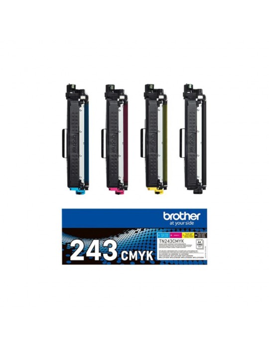 PACK DE 4 TONERS Brother TN243CMYK Value Pack-Brother