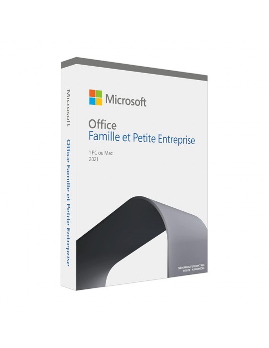 Suite Bureautique Microsoft Office Famille et Petite Entreprise 2021 ESD (CLE ELECTRONIQUE)-Microsoft