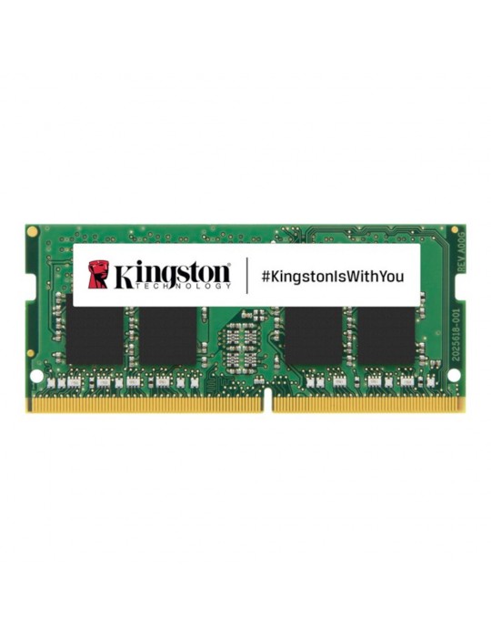 Barrette mémoire SODIMM 8Go DDR4 Kingston PC4-25600 (3200 Mhz)-Kingston