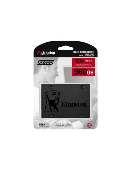 SSD KINGSTON A400 960 Go - SATA 6GbS-Kingston