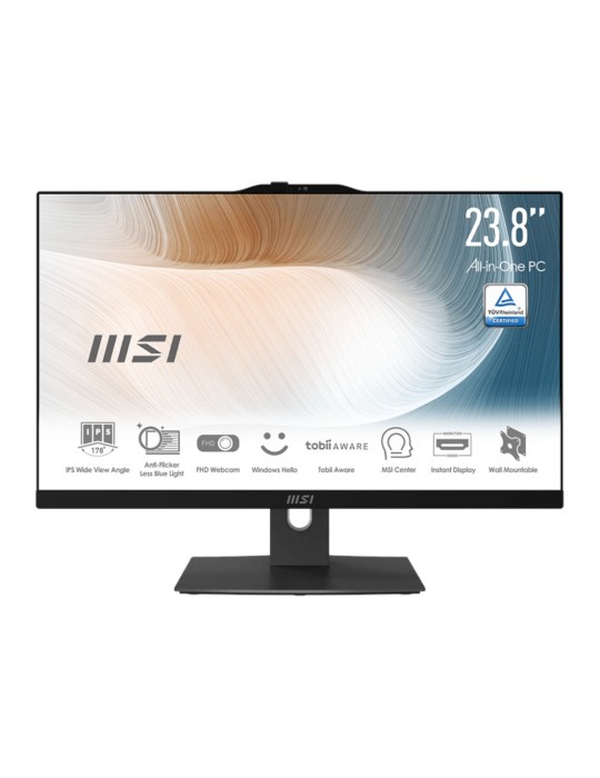 MSI AIO MODERN AM242TP 12M-414EU 23.8'' I5-1240P 16GB 512GB W11P-MSI