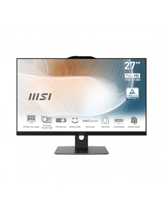 MSI AIO MODERN AM272P 12M-414EU 27'' I7-1260P 16GB 512GO W11HOME-MSI