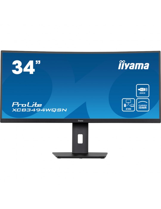 Moniteur IIYAMA 34'' XCB3494WQSN-B5 incurvé-Iiyama