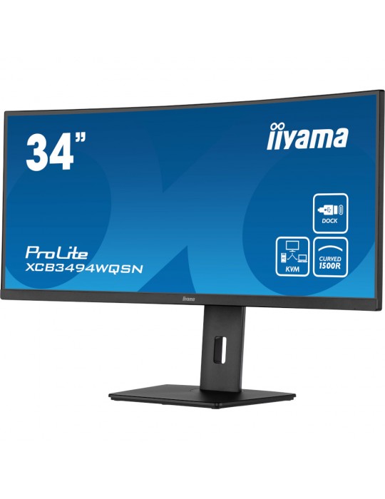 Moniteur IIYAMA 34'' XCB3494WQSN-B5 incurvé-Iiyama