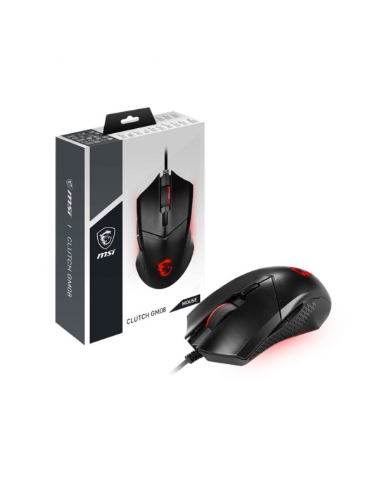 SOURIS FILAIRE MSI CLUTCH GM08 - SOURIS - USB - NOIR-MSI