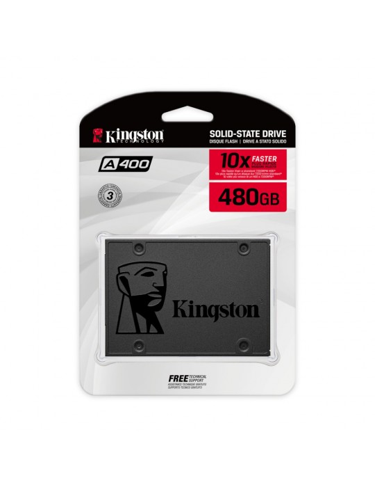 Kingston A400 - SSD - 480 Go - SATA 6GbS-Kingston