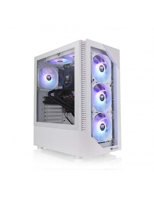 Boitier THERMALTAKE VIEW 200 TG ARGB SNOW-Thermaltake